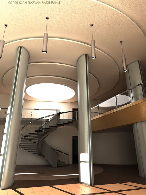 urban hotel inner view