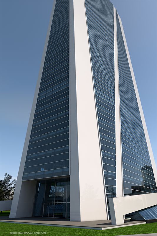 office tower acces view