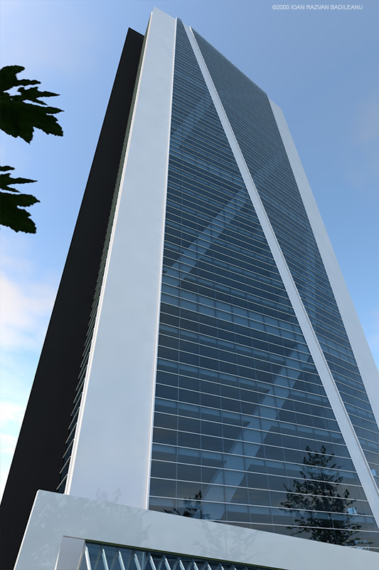 office tower side view