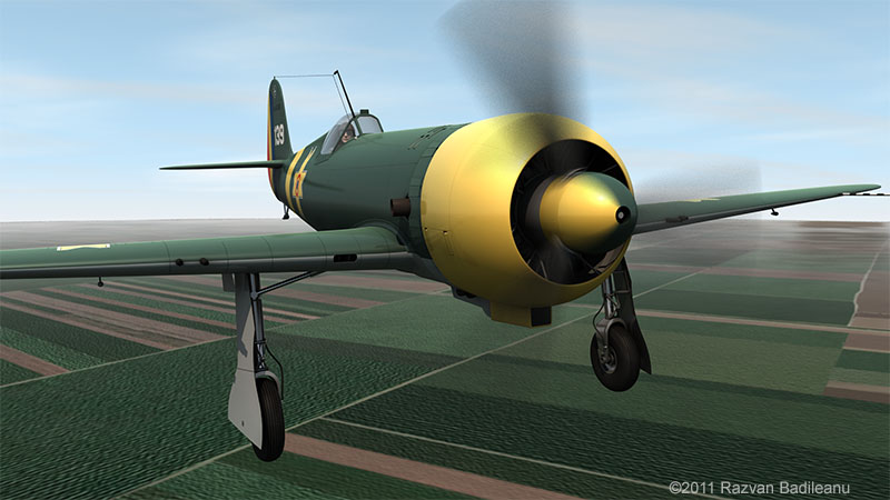 80 aircraft front view