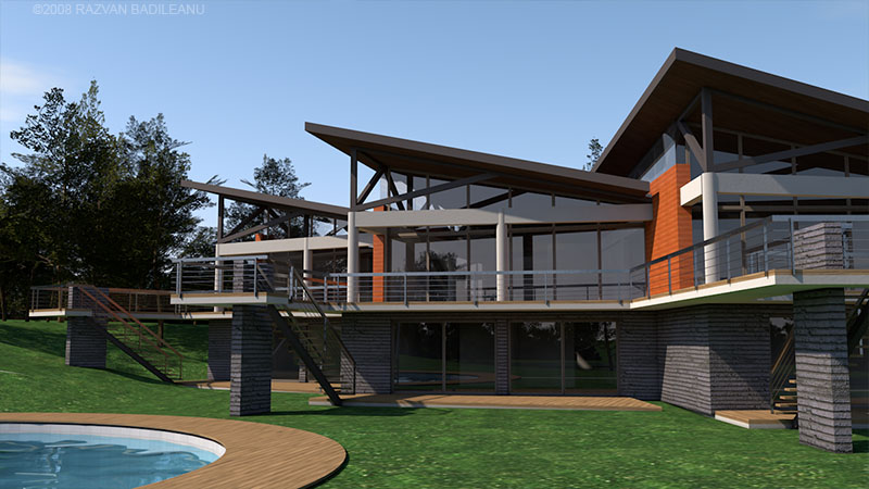 house pool view