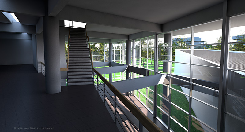 art museum interior view