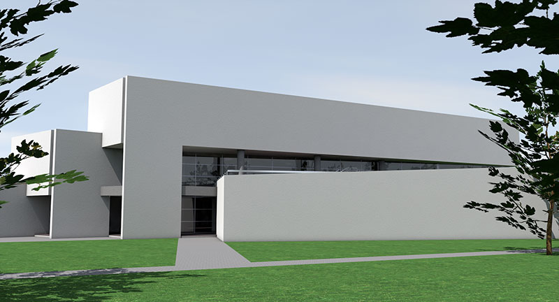 art museum side view