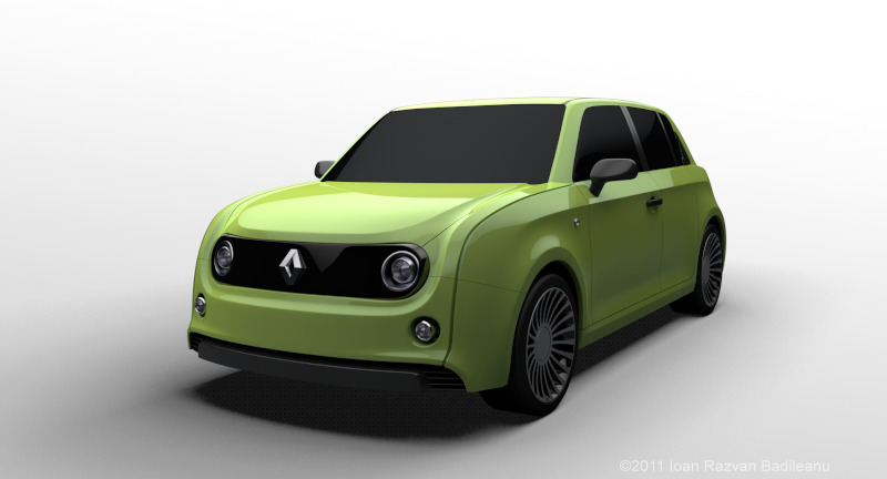 car front view