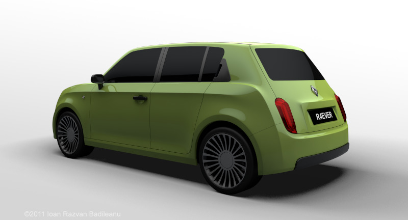 car rear view