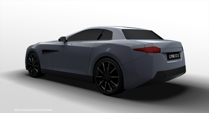 lynx car rear view
